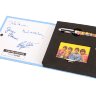 Набор The Beatles Sgt.PEPERS: визитница, ручка роллер