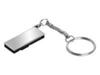 USB-флешка на 16 Гб с поворотным механизмом и зеркальным покрытием