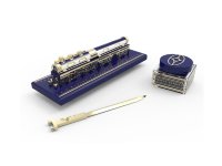 Набор Orient Express: ручка, перьевая с подставкой, нож для бумаги, чернила, грип-секция для роллера